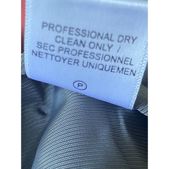 Frances Valentine Sailor Gray Wool Pant Women's 14 High Waisted Laced Wide Leg - Picture 12 of 12